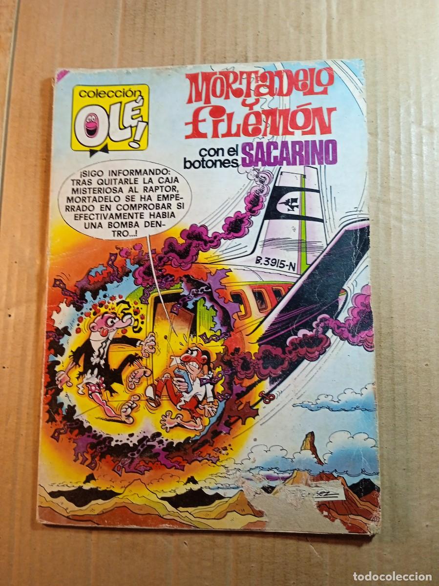 Tebeos: TEBEO DE OLE MORTADELO Y FILEMON CON EL BOTONES SACARINO DEL A&Ntilde;O 1985 N&ordm; 165