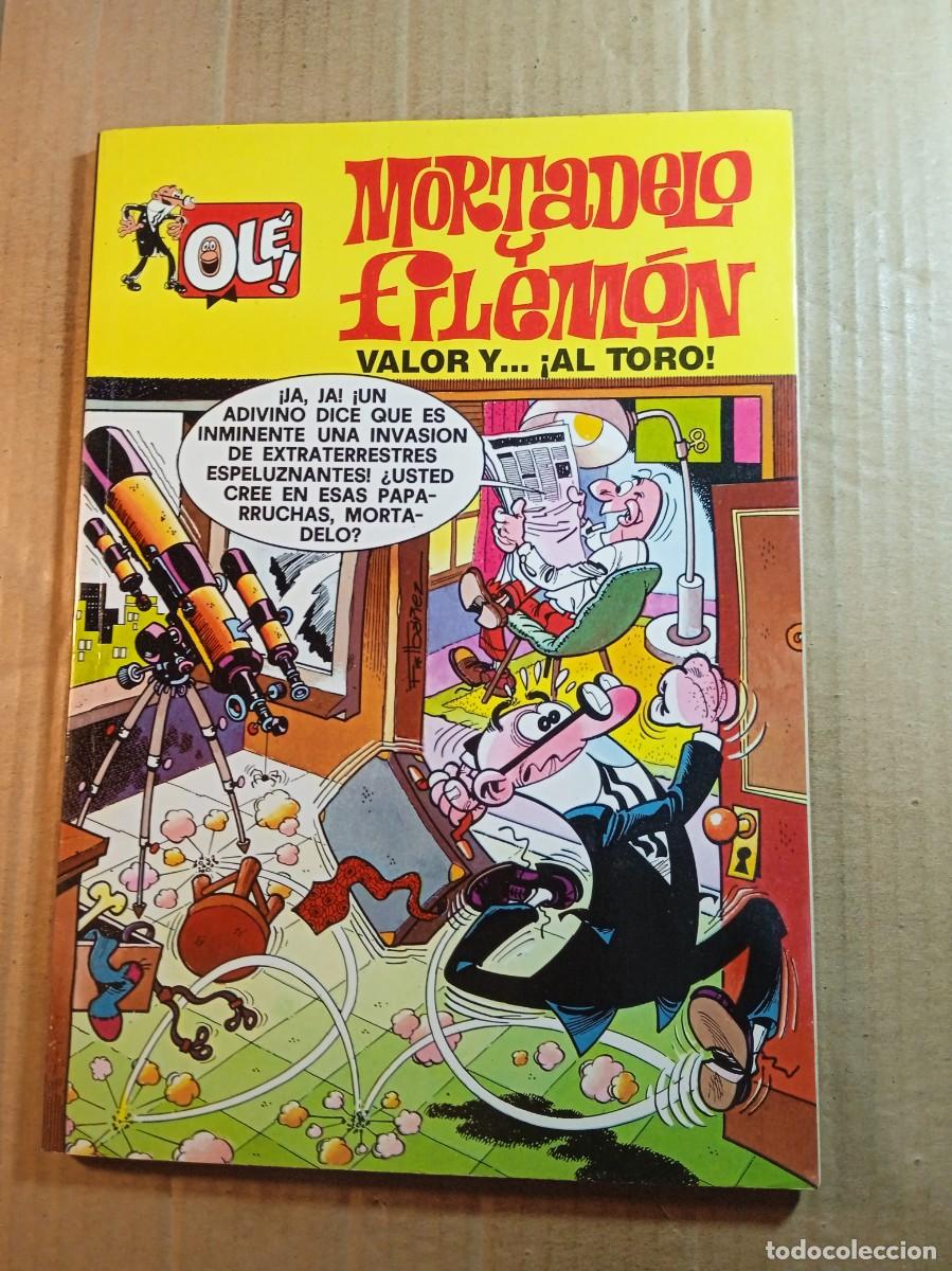 Tebeos: TEBEO DE OLE MORTADELO Y FILEMON EN VALOR Y... AL TORO DEL A&Ntilde;O 1993 N&ordm; 7