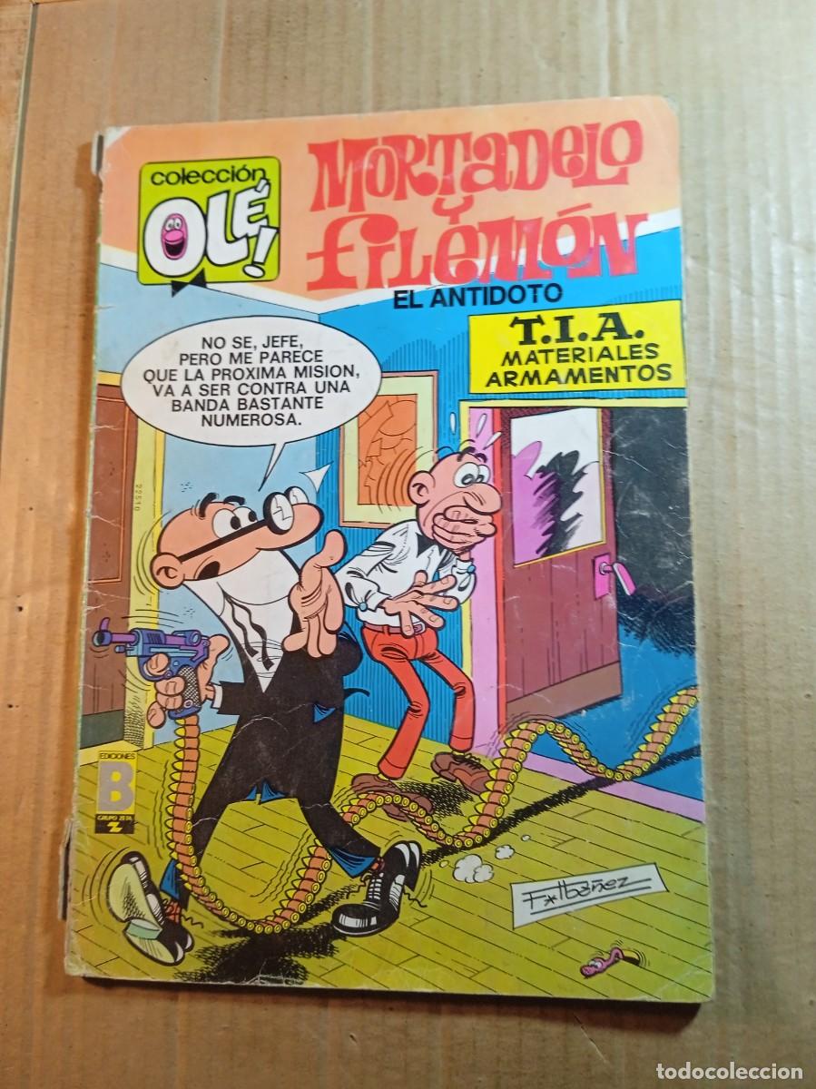 Tebeos: TEBEO DE OLE MORTADELO Y FILEMON EN EL ANTIDOTO DEL A&Ntilde;O 1988 N&ordm; 100 - M. 66