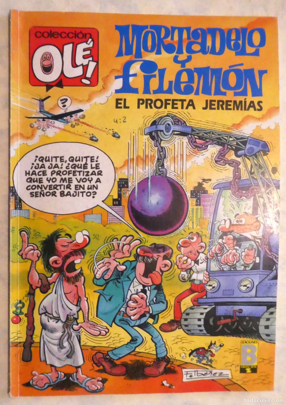 Tebeos: MORTADELO Y FILEM&Oacute;N EL PROFETA JEREMIAS , 1&ordf; edicion 1990