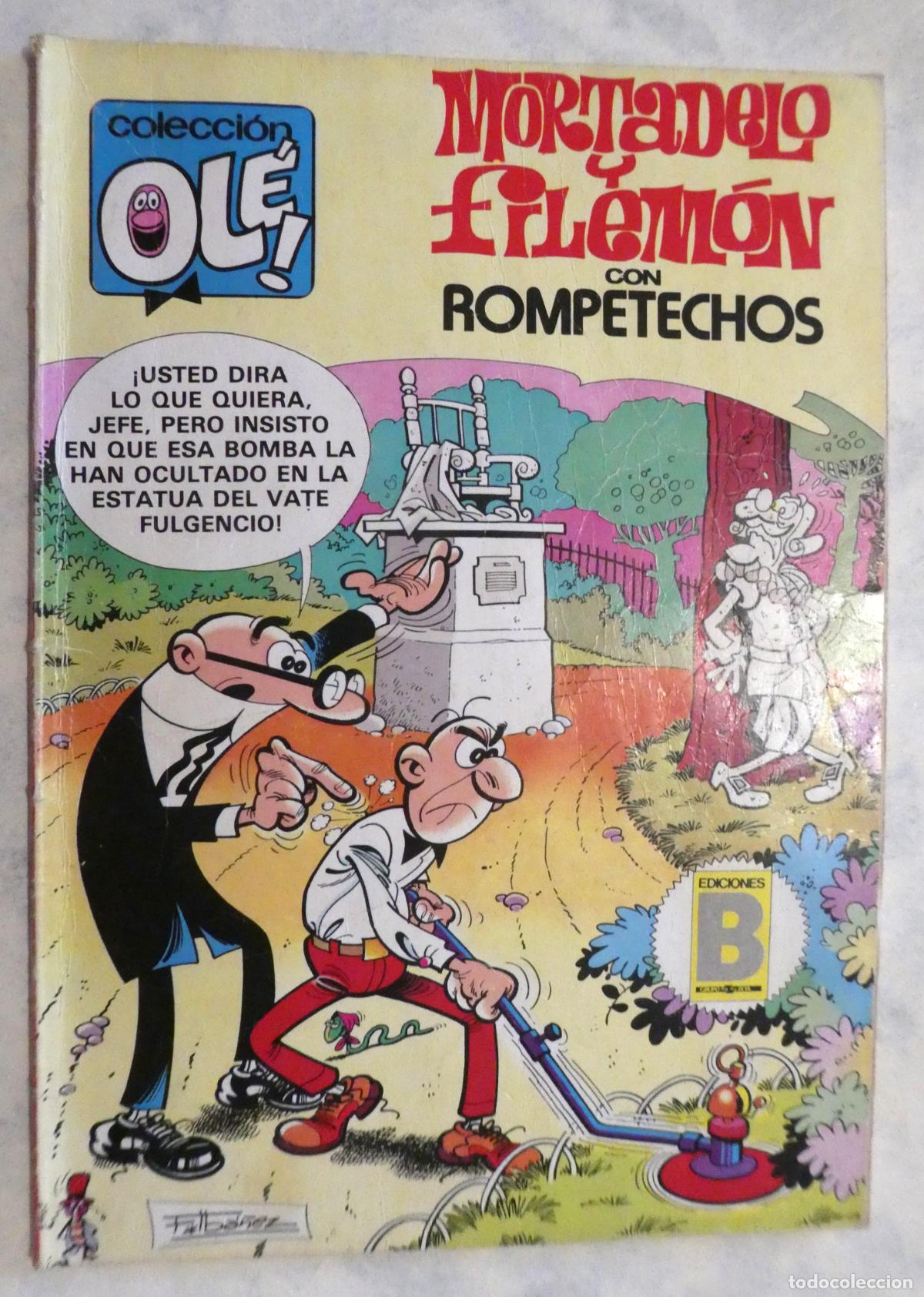 Tebeos: MORTADELO Y FILEMON CON ROMPETECHOS, 2&ordf; edicion 1987