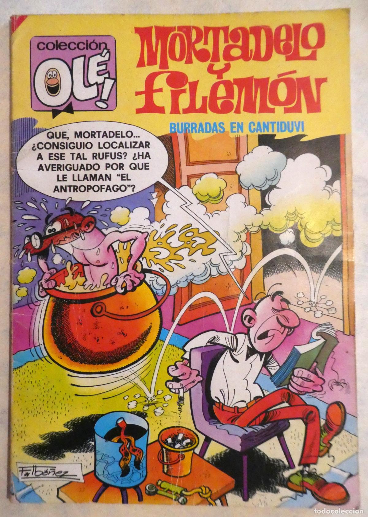 Tebeos: MORTADELO Y FILEMON BURRADAS EN CANTIDUVI, 3&ordf; edicion 1985