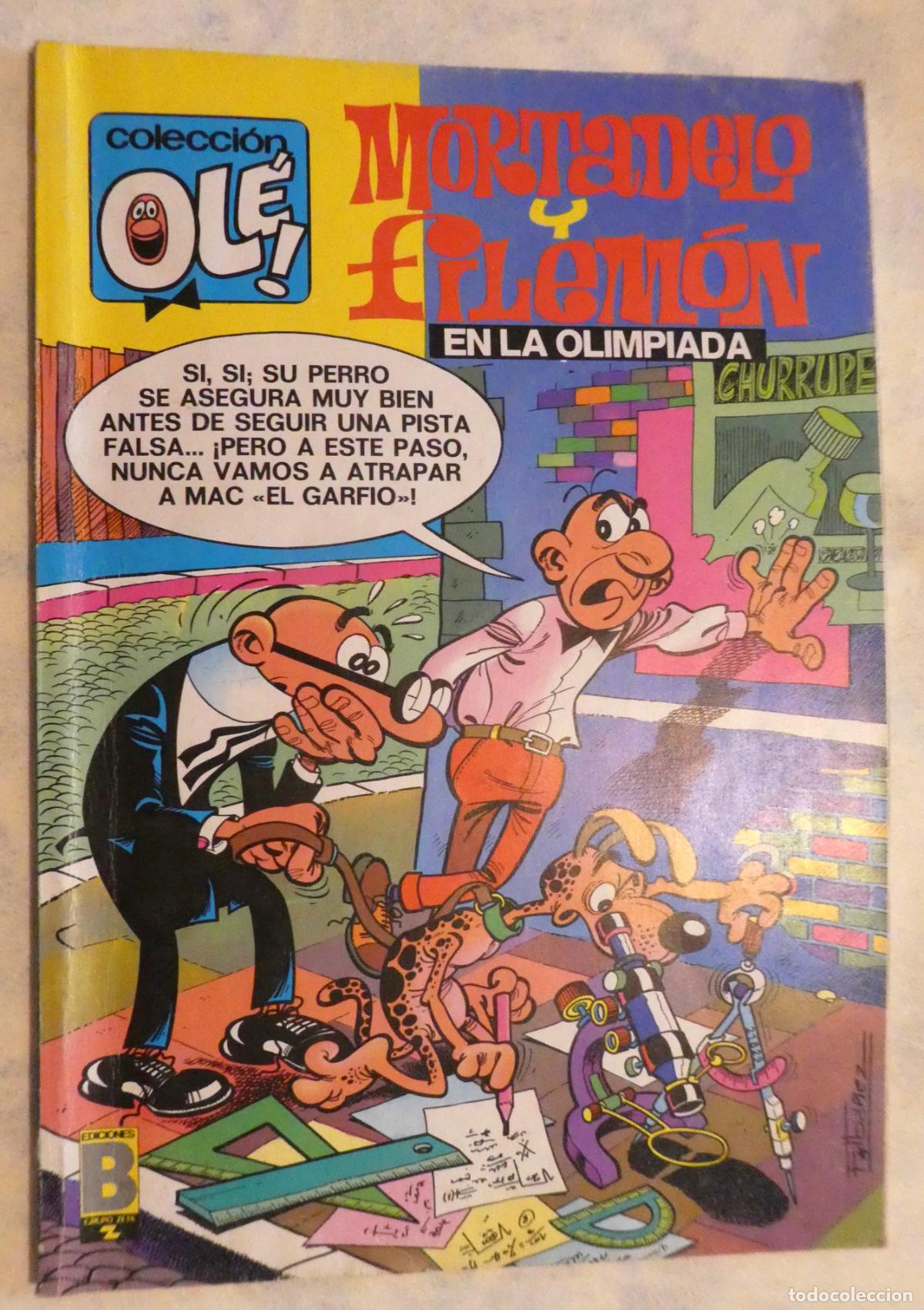Tebeos: MORTADELO Y FILEMON EN LA OLIMPIADA, 1&ordf; edicion 1988