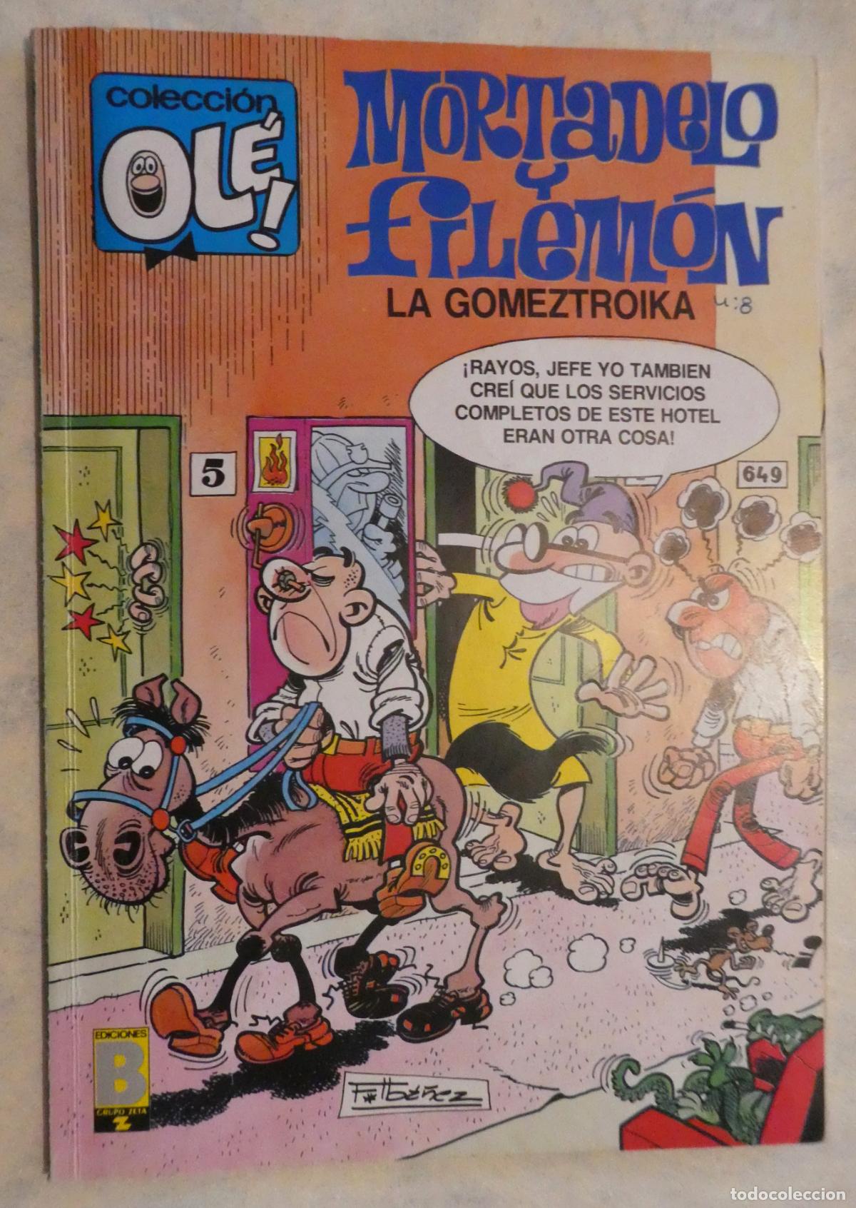 Tebeos: MORTADELO Y FILEMON LA GOMEZTROIKA, 1&ordf; edicion 1990