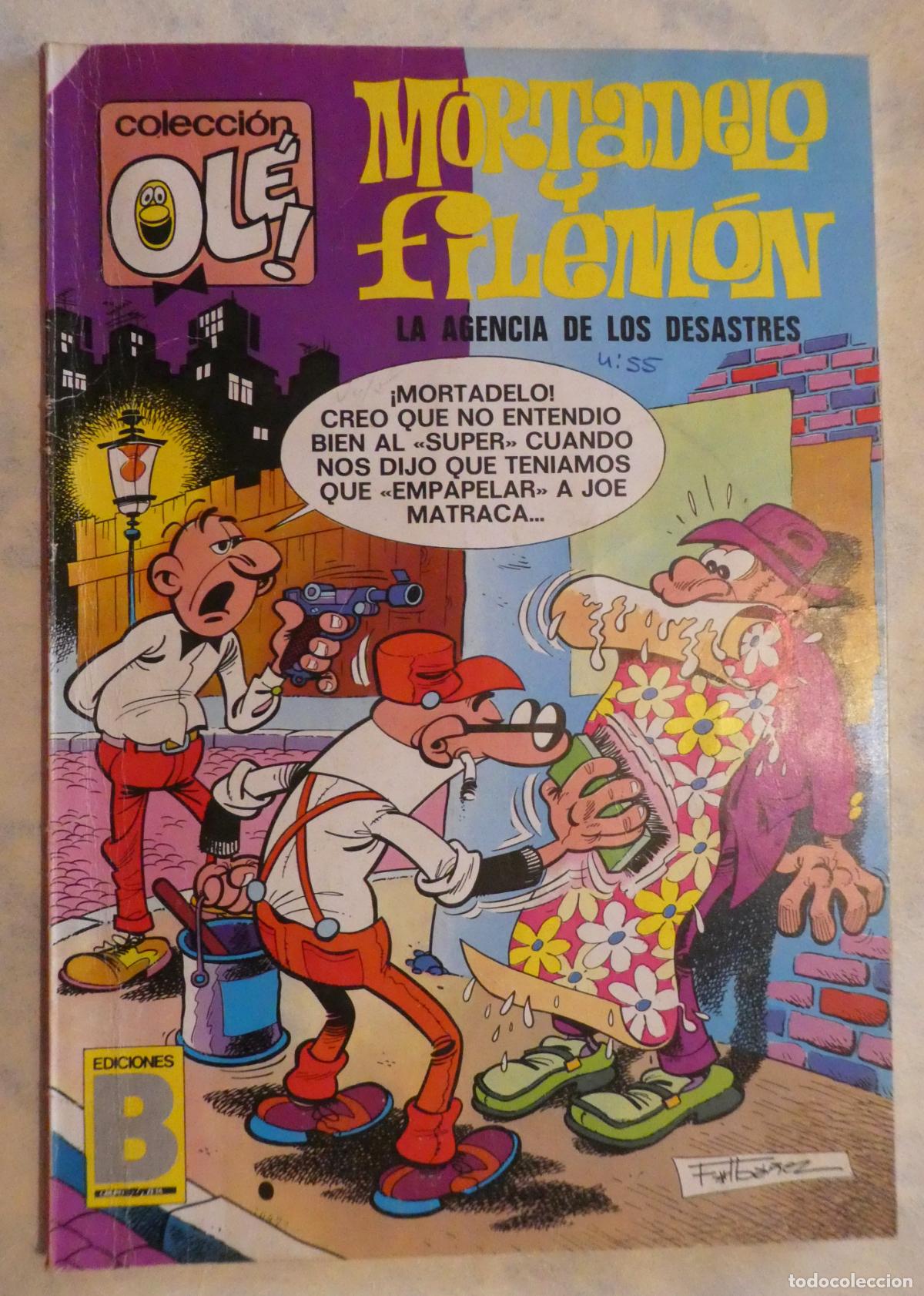 Tebeos: MORTADELO Y FILEMON La agencia de los desastres, 7&ordf; edicion 1987