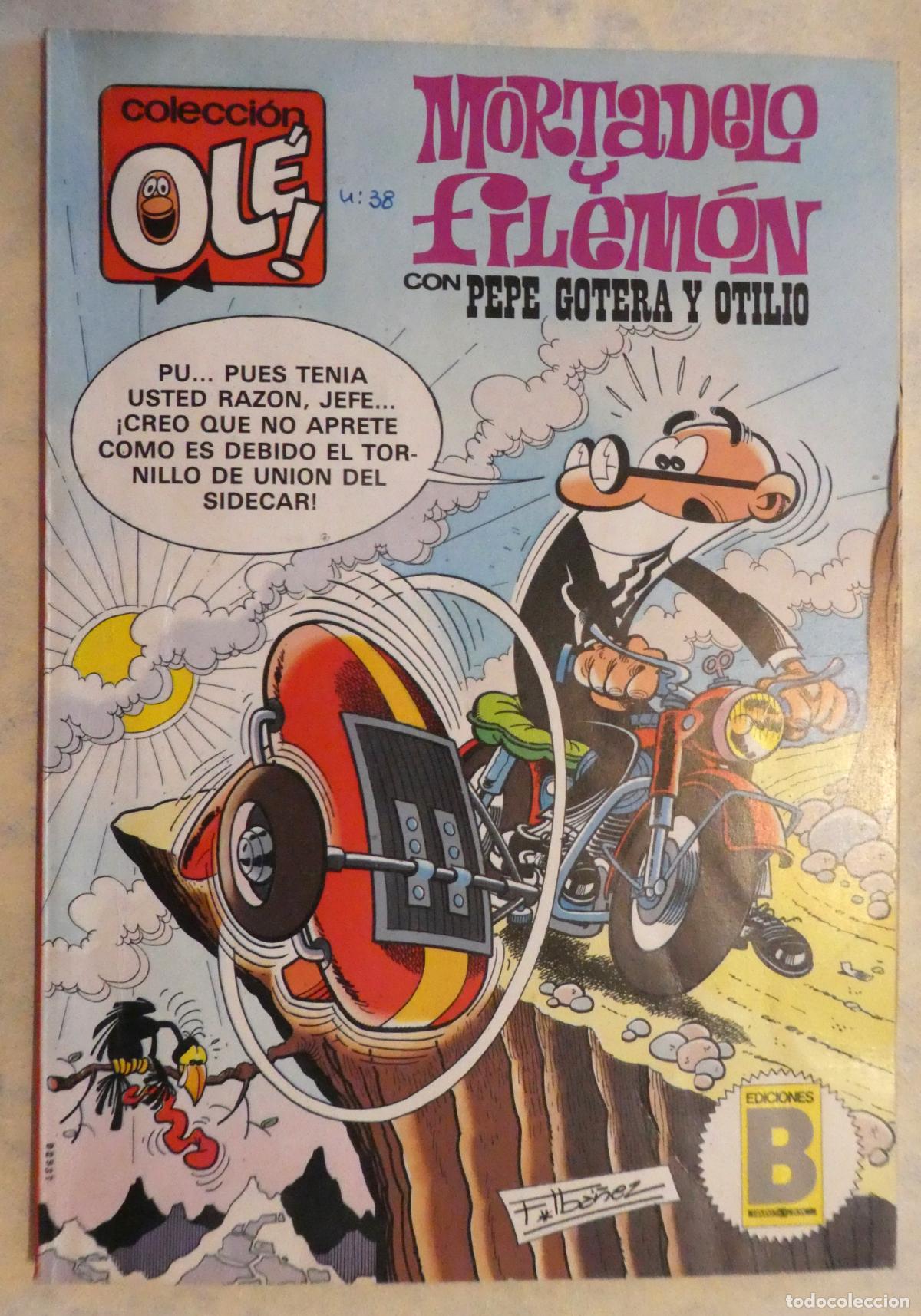 Tebeos: MORTADELO Y FILEMON PEPE GOTERA Y OTILIO OLIMPIADA DE DISPARATES, 1&ordf; edicion 1987