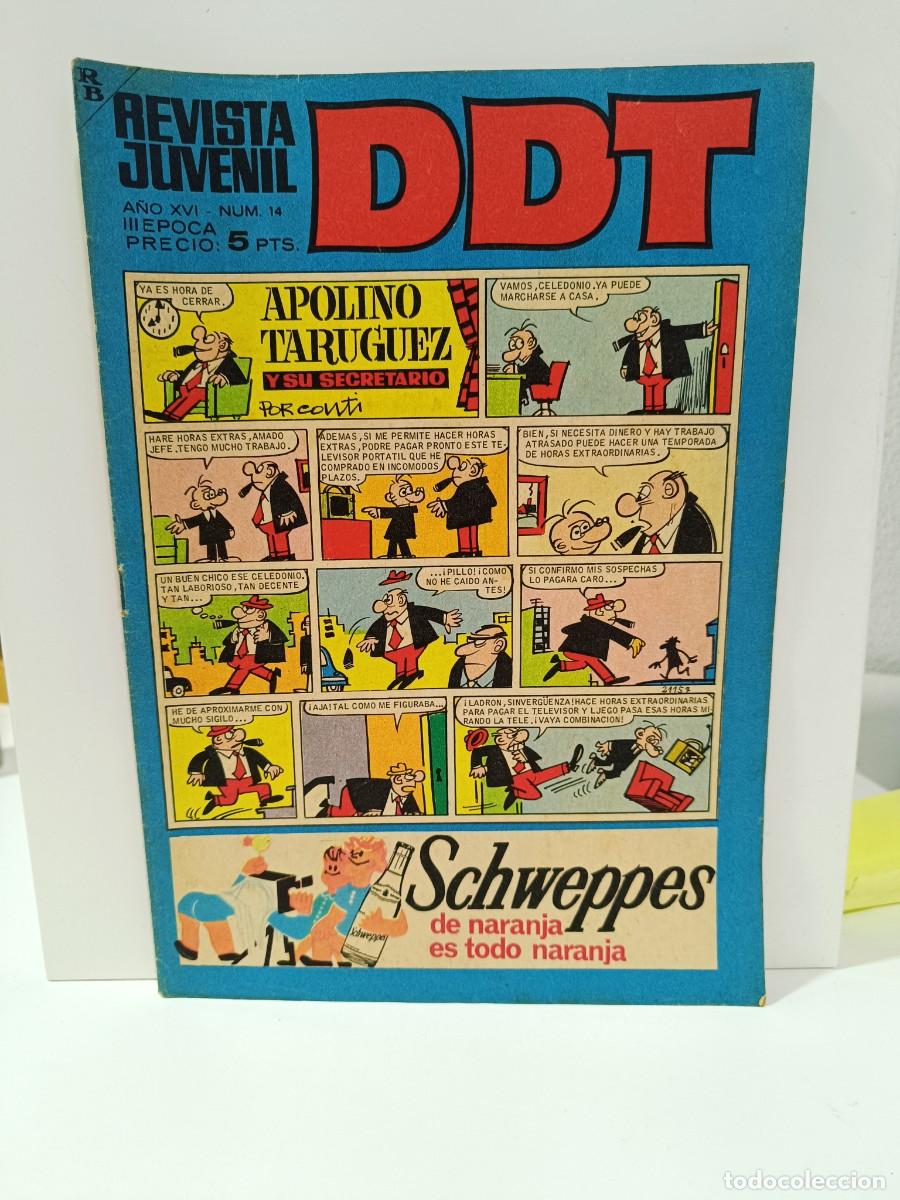Tebeos: REVISTA JUVENIL DDT A&Ntilde;O XVI - NUMERO 14 - III EPOCA EDITORIAL BUIGAS VER FOTOS