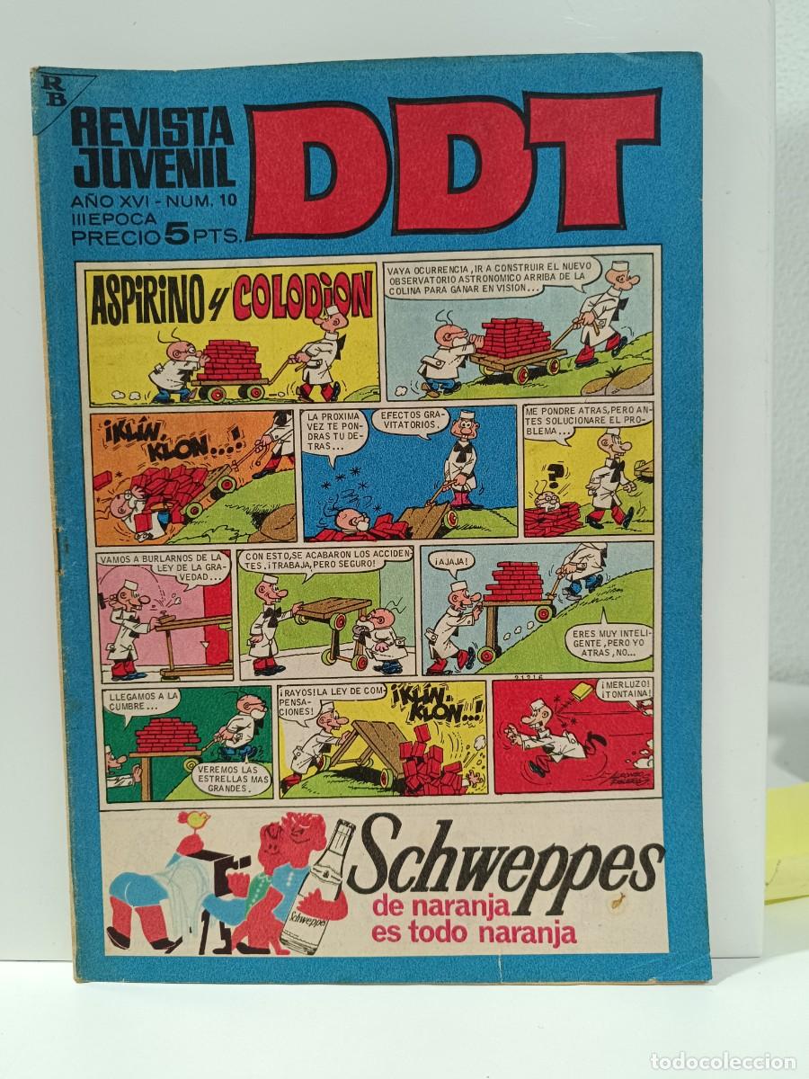 Tebeos: REVISTA JUVENIL DDT A&Ntilde;O XVI - NUMERO 10 - III EPOCA EDITORIAL BUIGAS VER FOTOS
