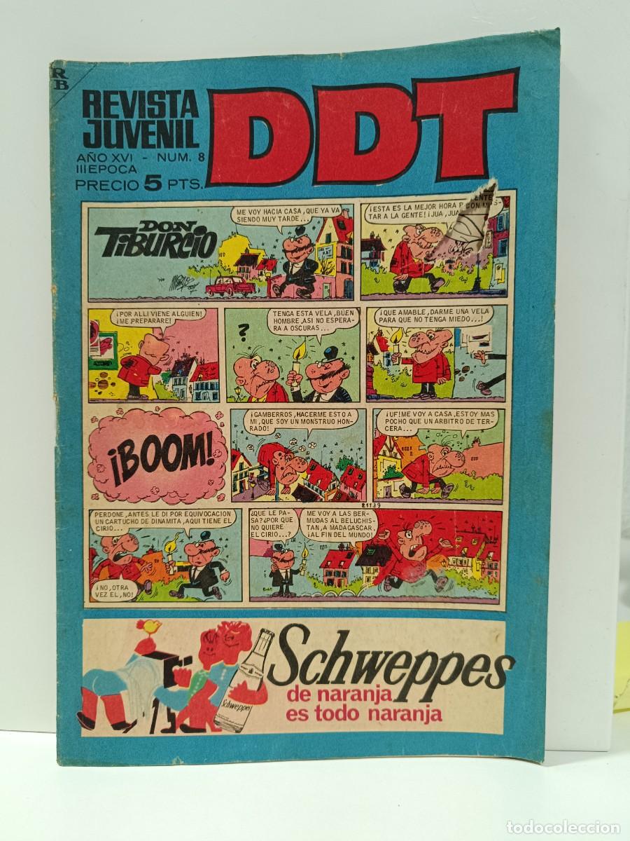 Tebeos: REVISTA JUVENIL DDT A&Ntilde;O XVI - NUMERO 8 - III EPOCA EDITORIAL BUIGAS VER FOTOS
