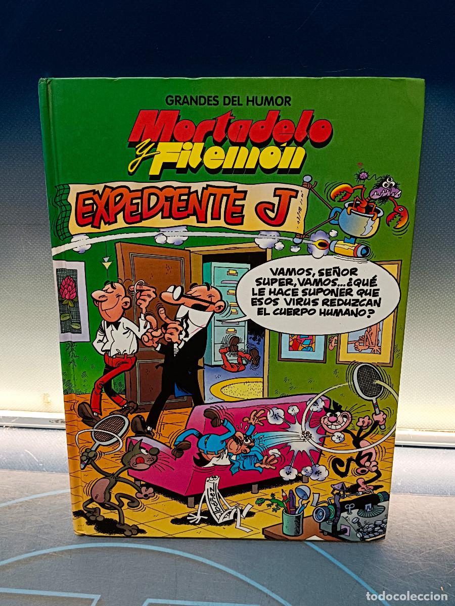 Tebeos: tapa dura, MORTADELO Y FILEM&Oacute;N, EXPEDIENTE J, GRANDES DEL HUMOR 3