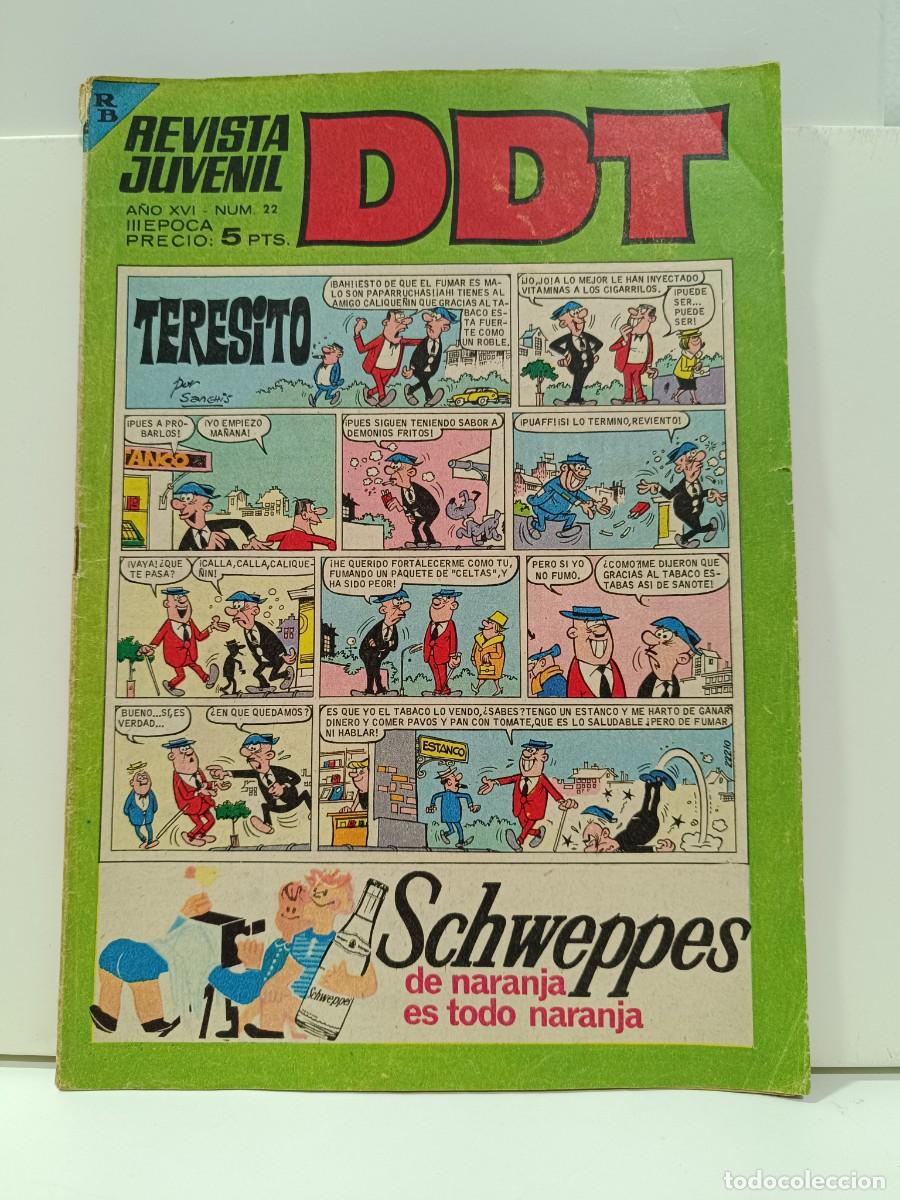 Tebeos: REVISTA JUVENIL DDT A&Ntilde;O XVI - NUMERO 22 - III EPOCA EDITORIAL BUIGAS VER FOTOS