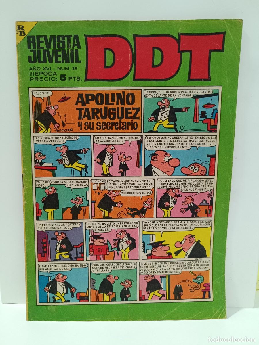 Tebeos: REVISTA JUVENIL DDT A&Ntilde;O XVII - NUMERO 29 - III EPOCA EDITORIAL BUIGAS VER FOTOS