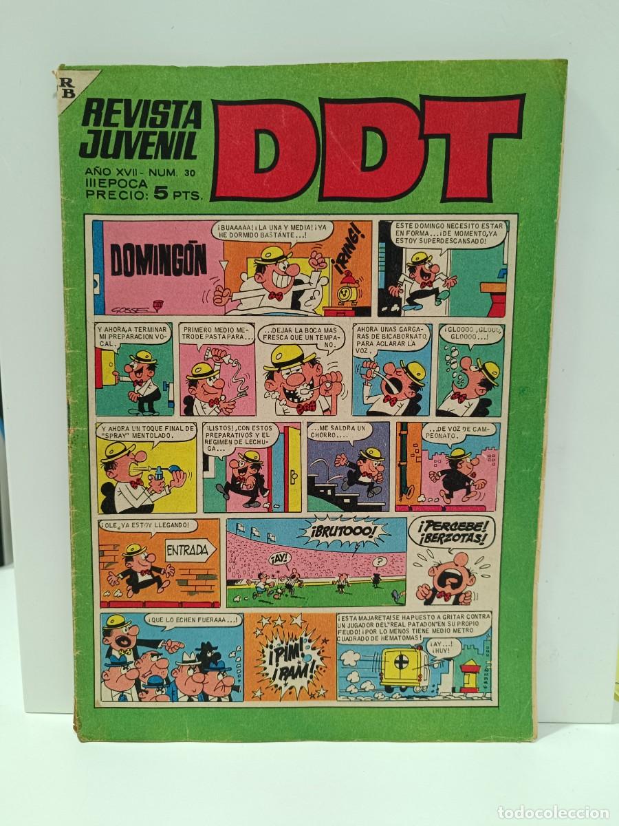 Tebeos: REVISTA JUVENIL DDT A&Ntilde;O XVII - NUMERO 30 - III EPOCA EDITORIAL BUIGAS VER FOTOS