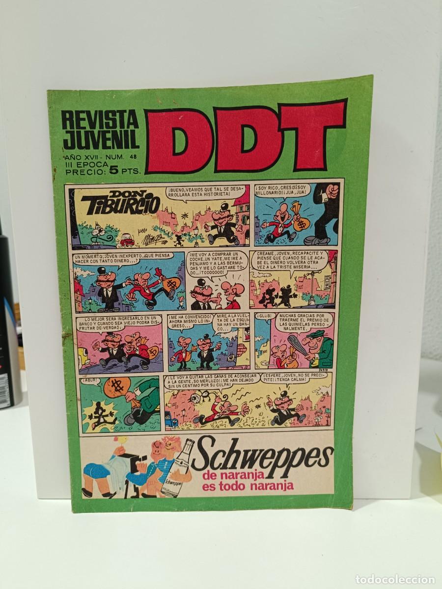 Tebeos: REVISTA JUVENIL DDT A&Ntilde;O XVII - NUMERO 48 - III EPOCA EDITORIAL BUIGAS VER FOTOS