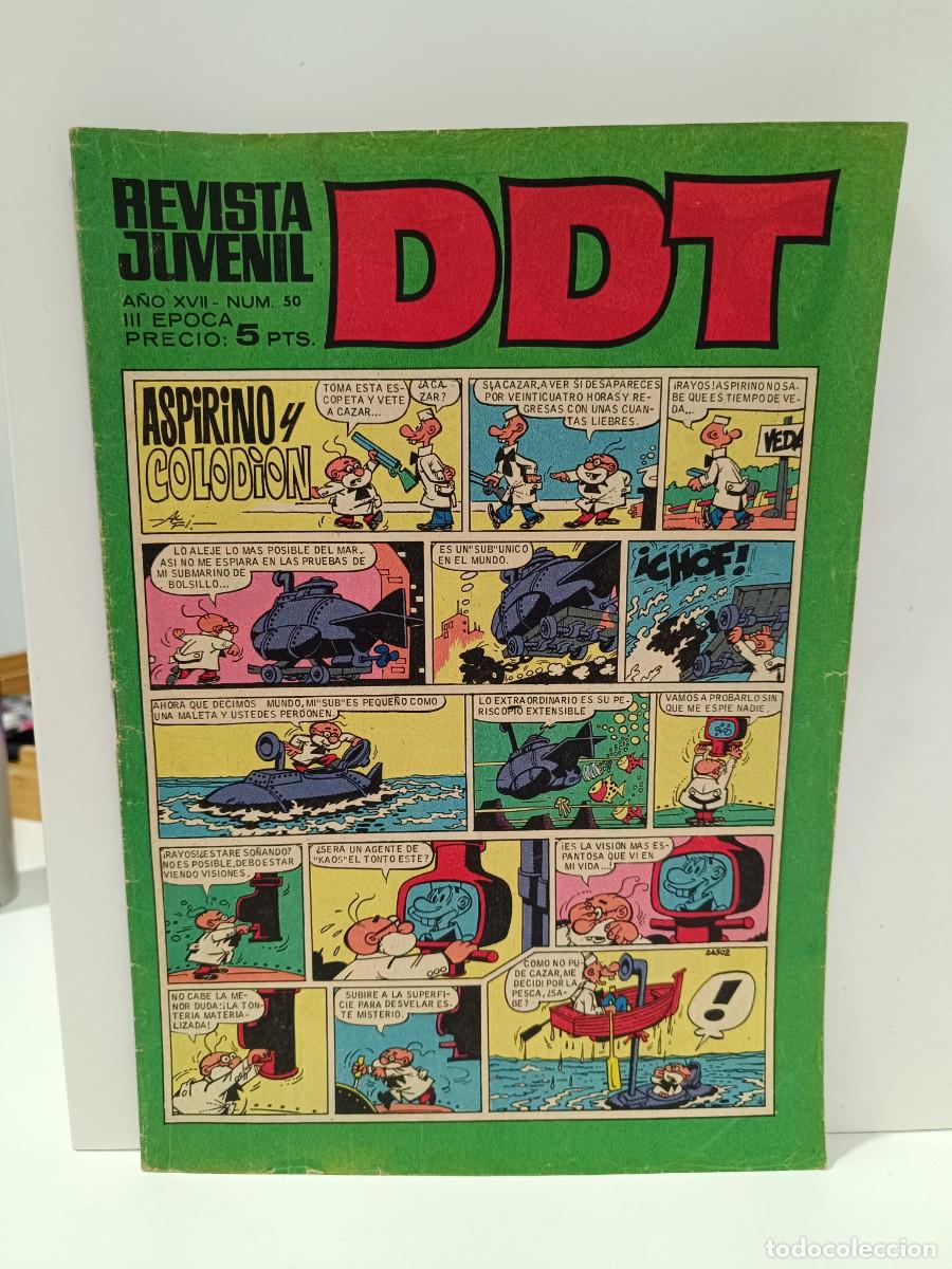 Tebeos: REVISTA JUVENIL DDT A&Ntilde;O XVII - NUMERO 50 - III EPOCA EDITORIAL BUIGAS VER FOTOS