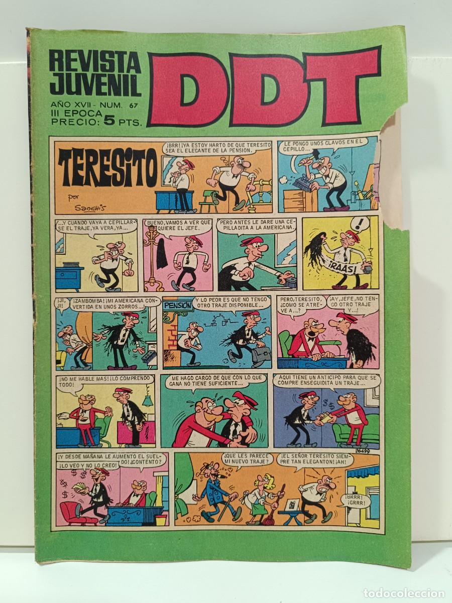 Tebeos: REVISTA JUVENIL DDT - NUMERO 67 - III EPOCA EDITORIAL BUIGAS VER FOTOS