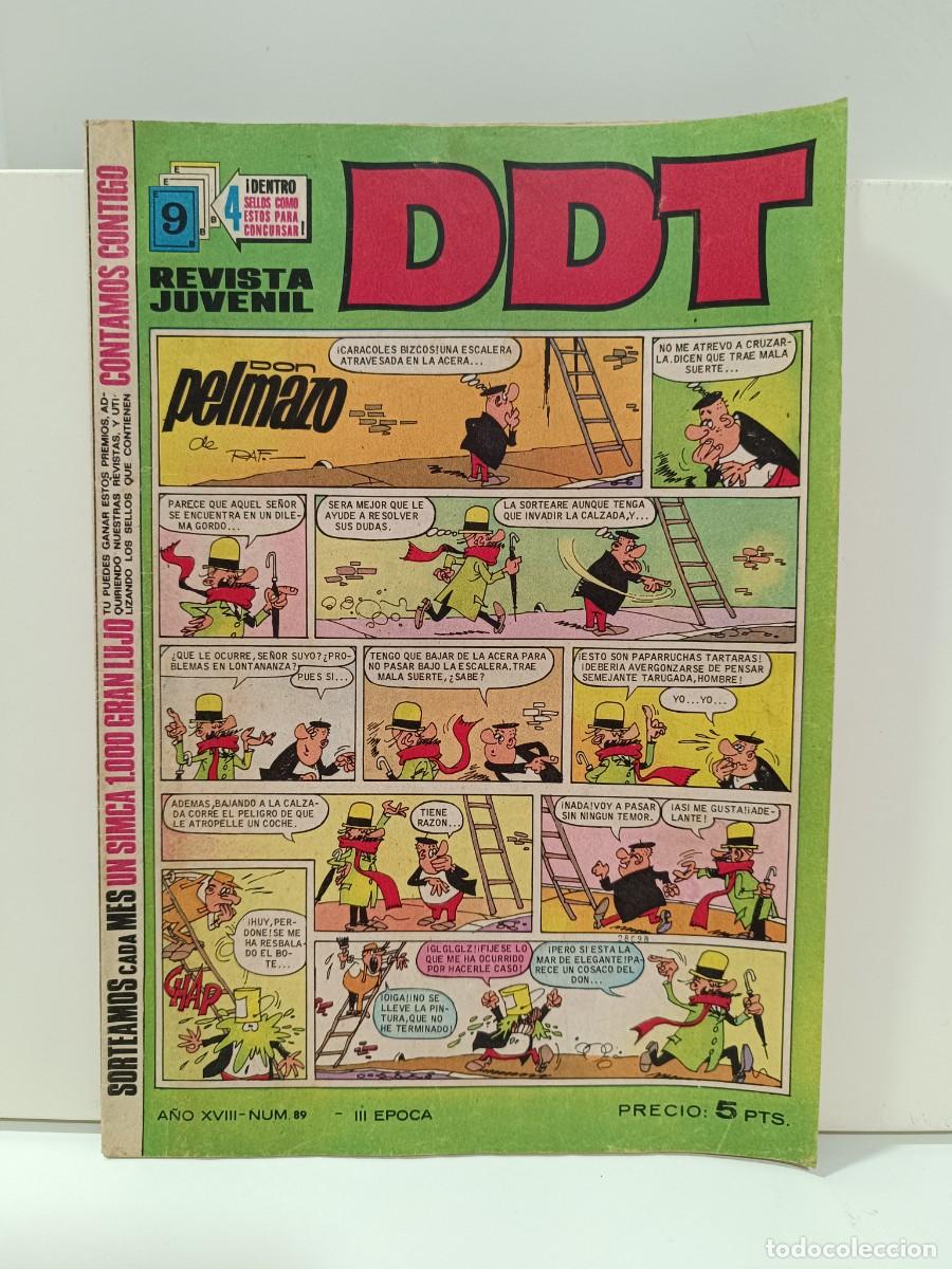 Tebeos: REVISTA JUVENIL DDT - NUMERO 89 - III EPOCA EDITORIAL BUIGAS VER FOTOS