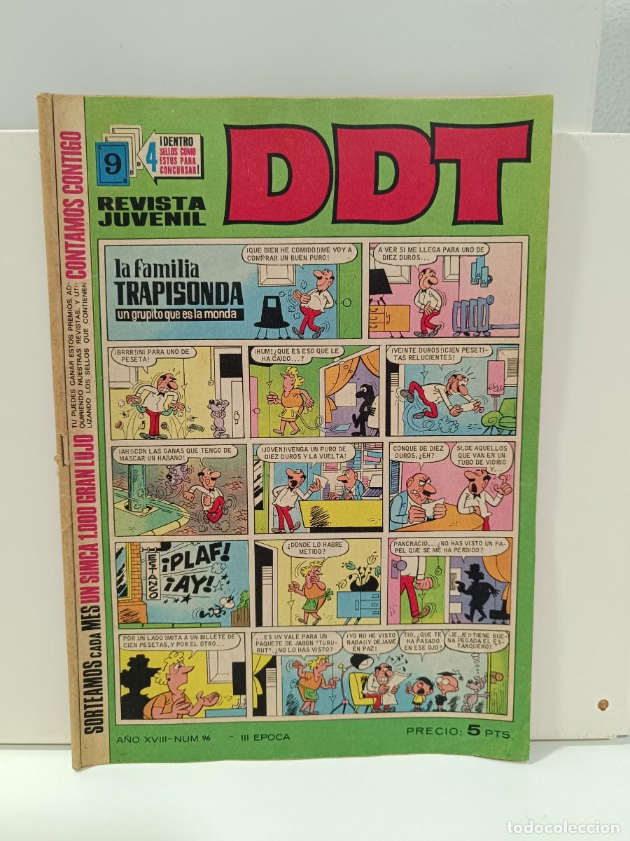 Tebeos: REVISTA JUVENIL DDT - NUMERO 96 - III EPOCA EDITORIAL BUIGAS VER FOTOS