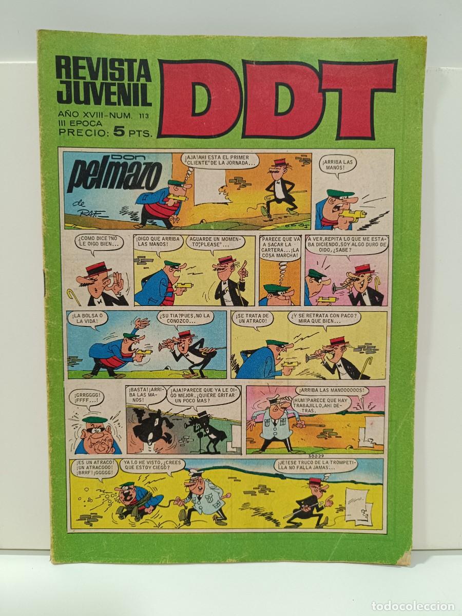 Tebeos: REVISTA JUVENIL DDT - NUMERO 113 - III EPOCA EDITORIAL BUIGAS VER FOTOS