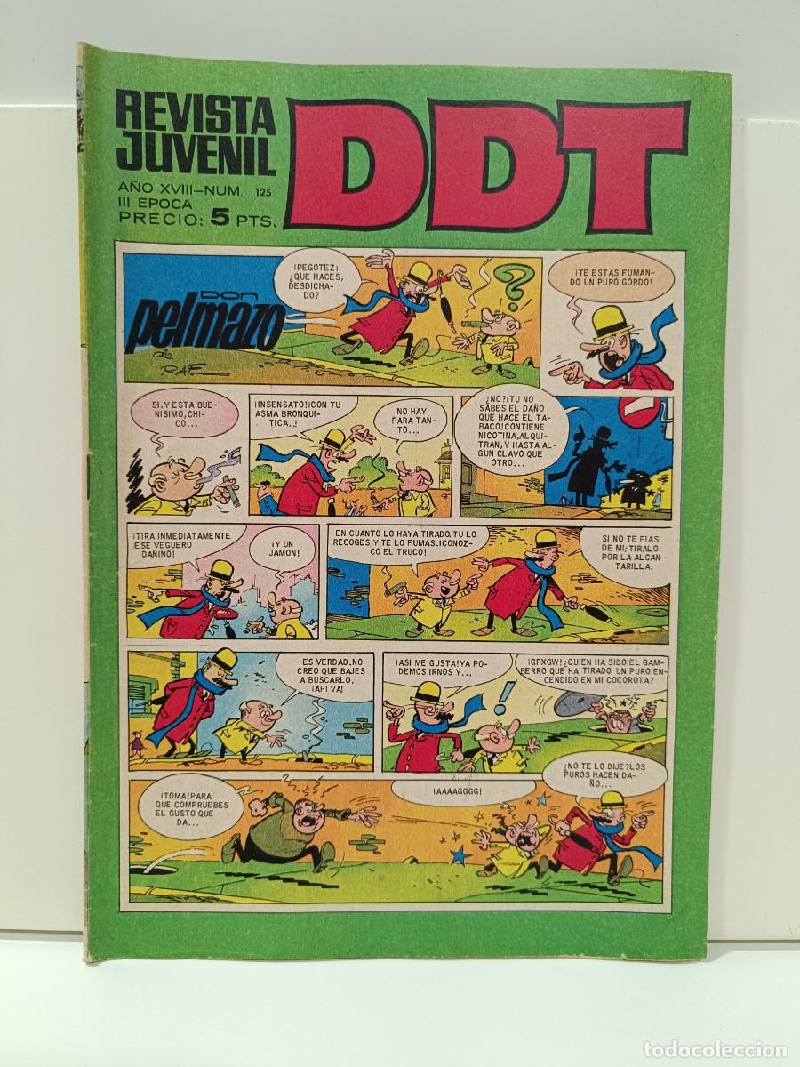 Tebeos: REVISTA JUVENIL DDT - NUMERO 125 - III EPOCA EDITORIAL BUIGAS VER FOTOS
