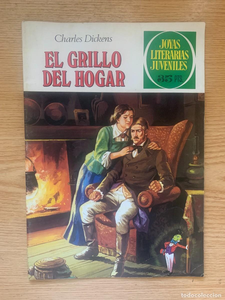 Tebeos: Joyas Literarias Juveniles n&ordm; 217: El Grillo del Hogar - Excelente Estado