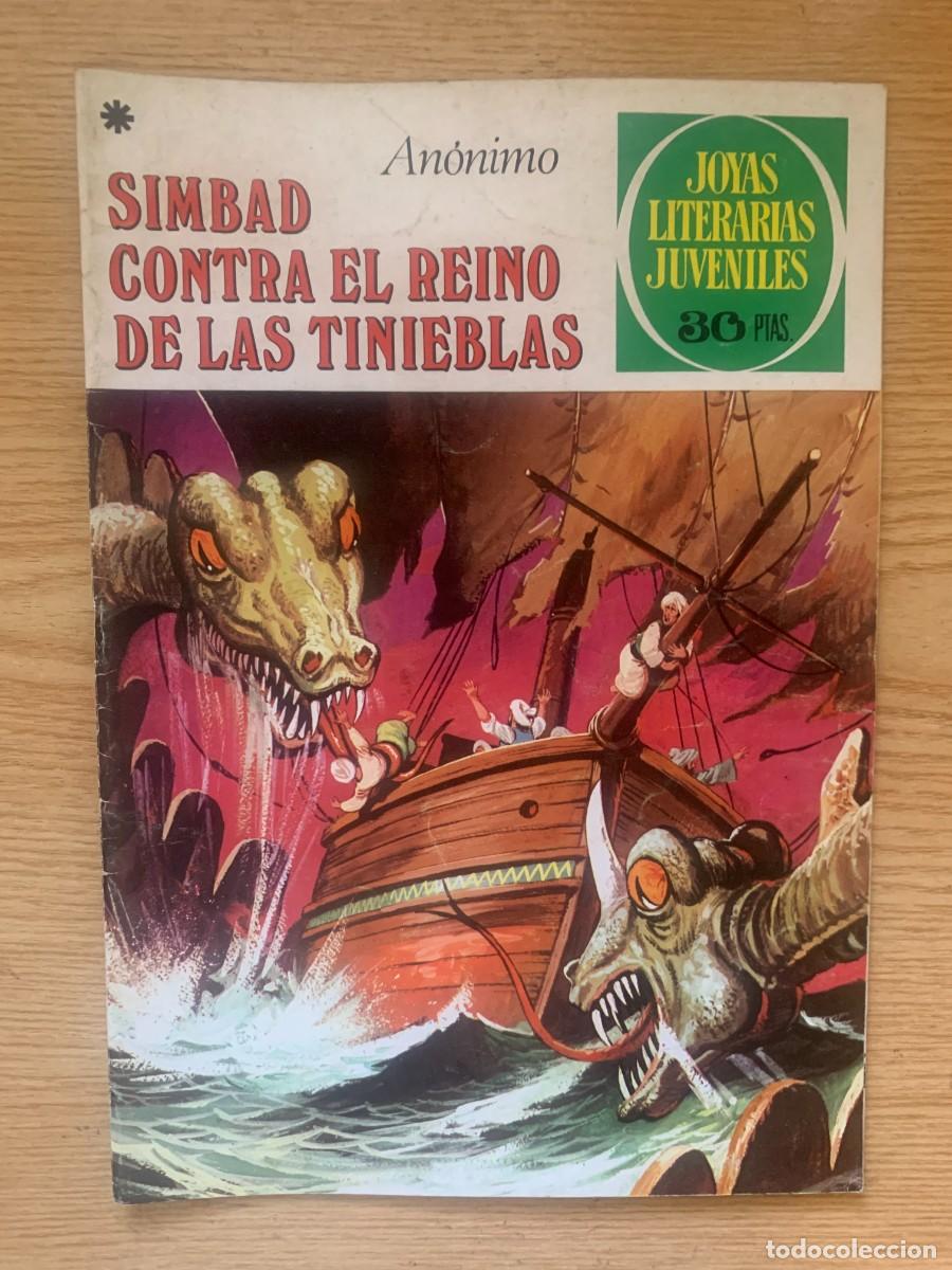 Tebeos: Joyas Literarias Juveniles n&ordm; 203: Simbad Contra El Reino de las Tinieblas - Muy Buen Estado