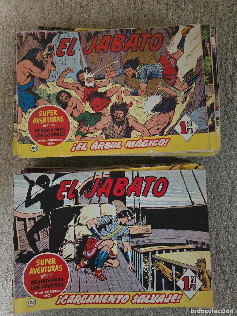 Tebeos: El Jabato lote 145 Tebeos del 101 al 245.Bruguera.Originales de epoca