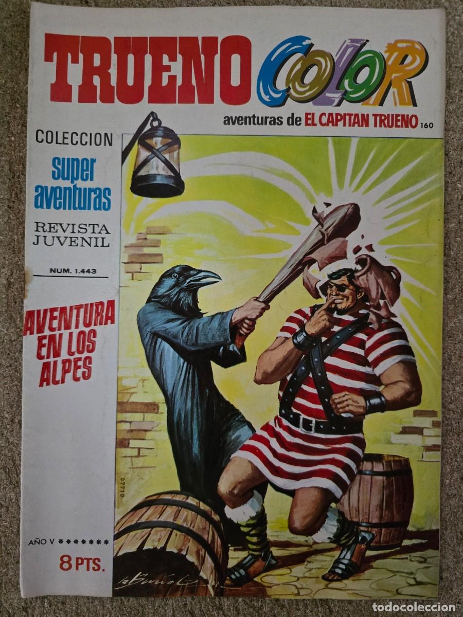 Tebeos: Trueno Color 1&ordf; Epoca 160.Bruguera