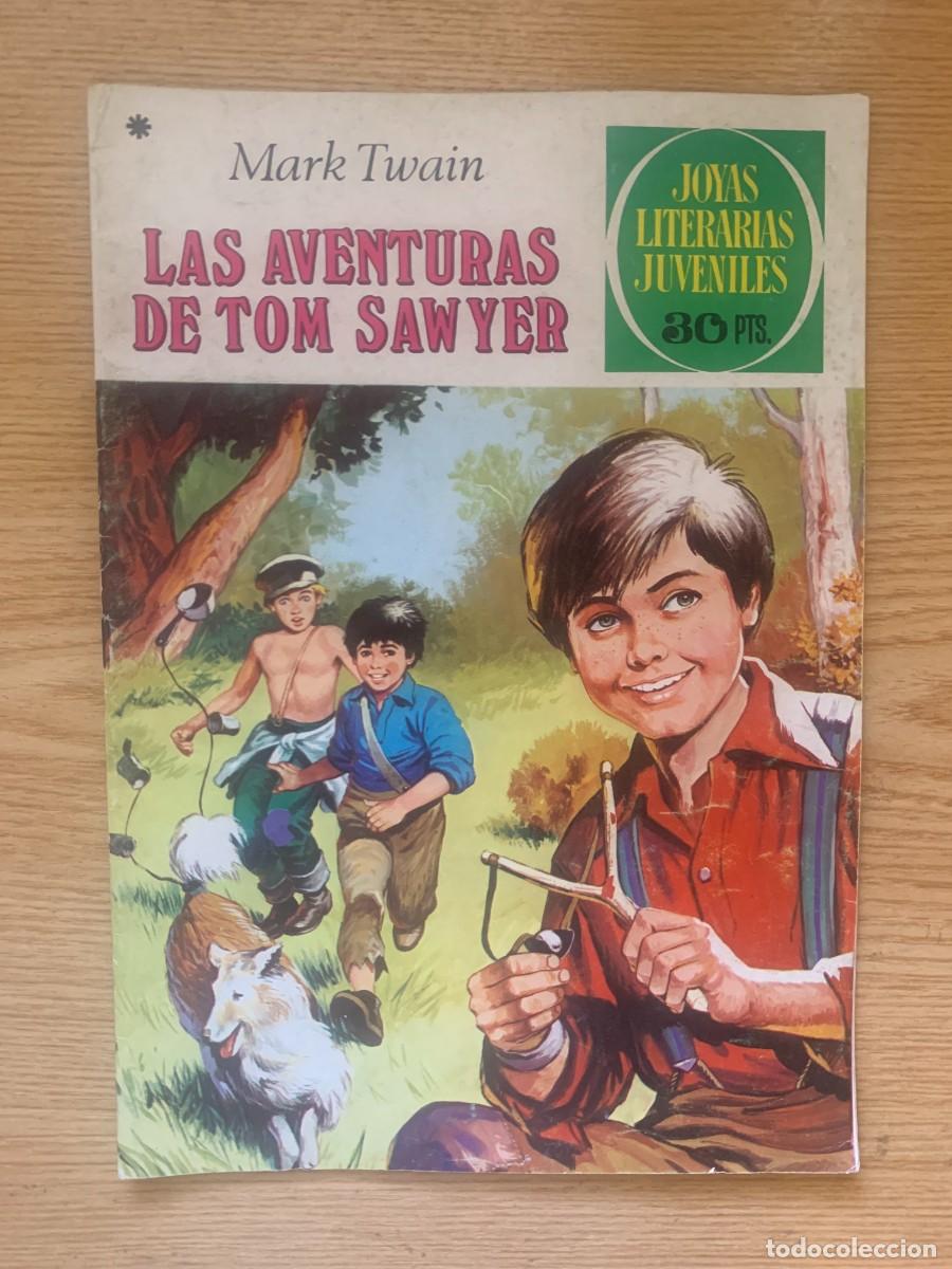 Tebeos: Joyas Literarias Juveniles n&ordm; 182: Aventuras de Tom Sawyer - Muy Buen Estado 1&ordf; Edici&oacute;n