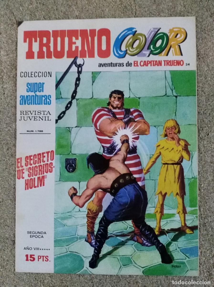 Tebeos: Trueno Color 2&ordf; Epoca 34.Bruguera