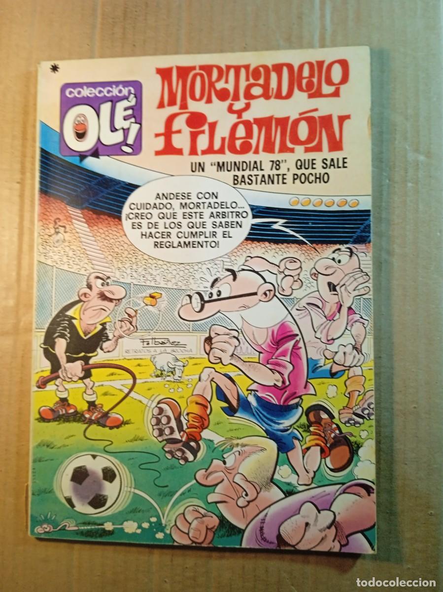 Tebeos: TEBEO DE OLE MORTADELO Y FILEMON EN UN MUNDIAL 78 QUE SALE BASTANTE POCHO A&Ntilde;O 1978 N&ordm; 149