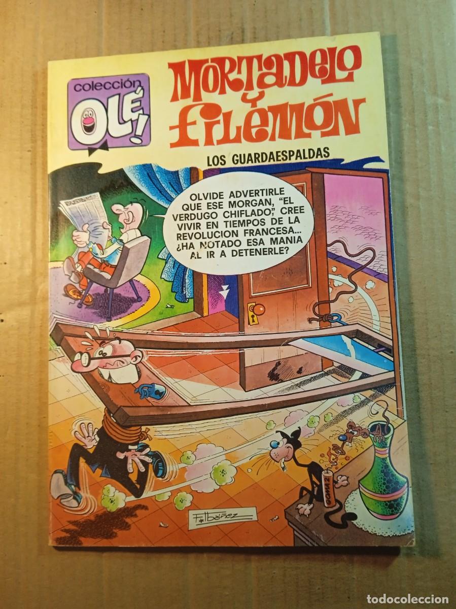 Tebeos: TEBEO DE OLE MORTADELO Y FILEMON EN LOS GUARDAESPALDAS DEL A&Ntilde;O 1979 N&ordm; 145