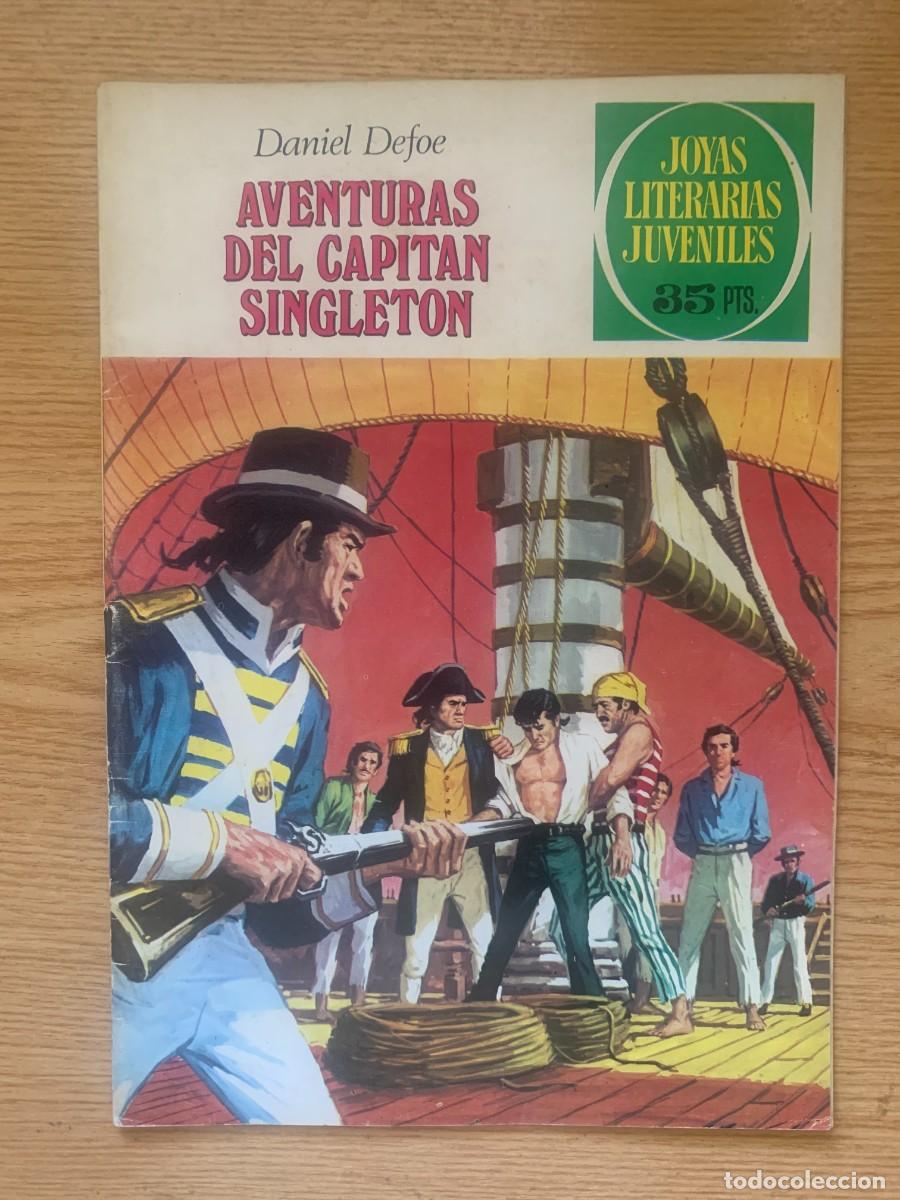 Tebeos: Joyas Literarias Juveniles n&ordm; 10: Aventuras del Capit&aacute;n Singleton - Excelente Estado