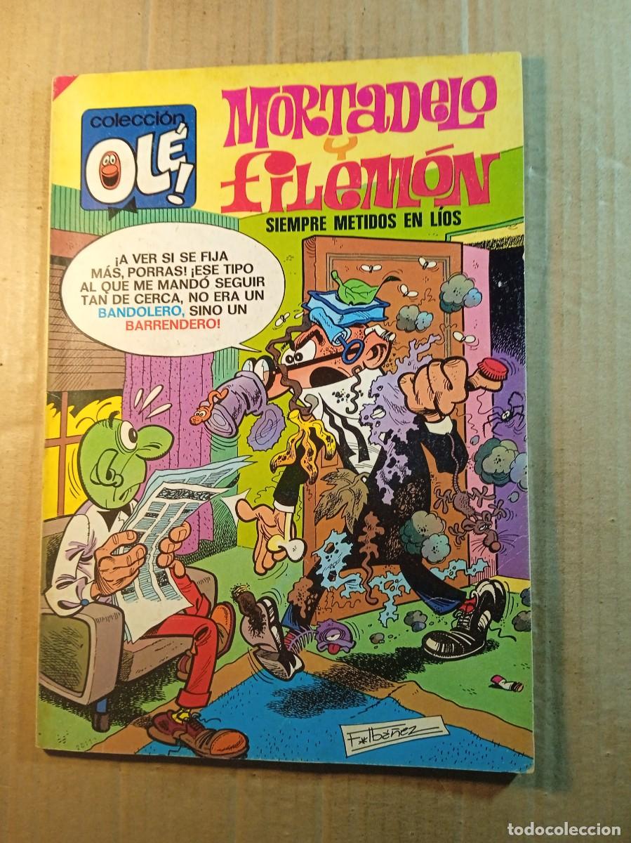 Tebeos: TEBEO DE OLE MORTADELO Y FILEMON EN SIEMPRE METIDOS EN LIOS DEL A&Ntilde;O 1980 N&ordm; 106