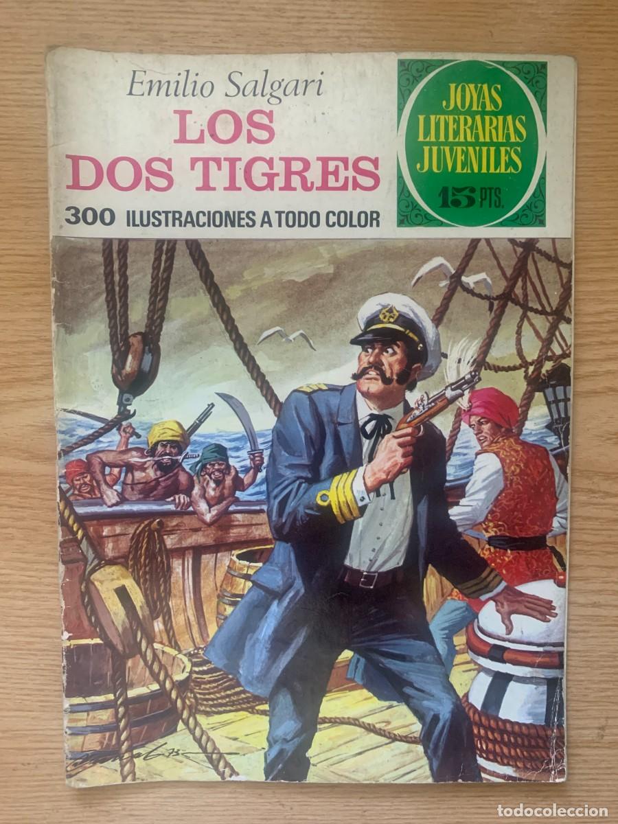 Tebeos: Joyas Literarias Juveniles n&ordm; 81: Los Dos Tigres - Buen Estado - 1&ordf; Edici&oacute;n