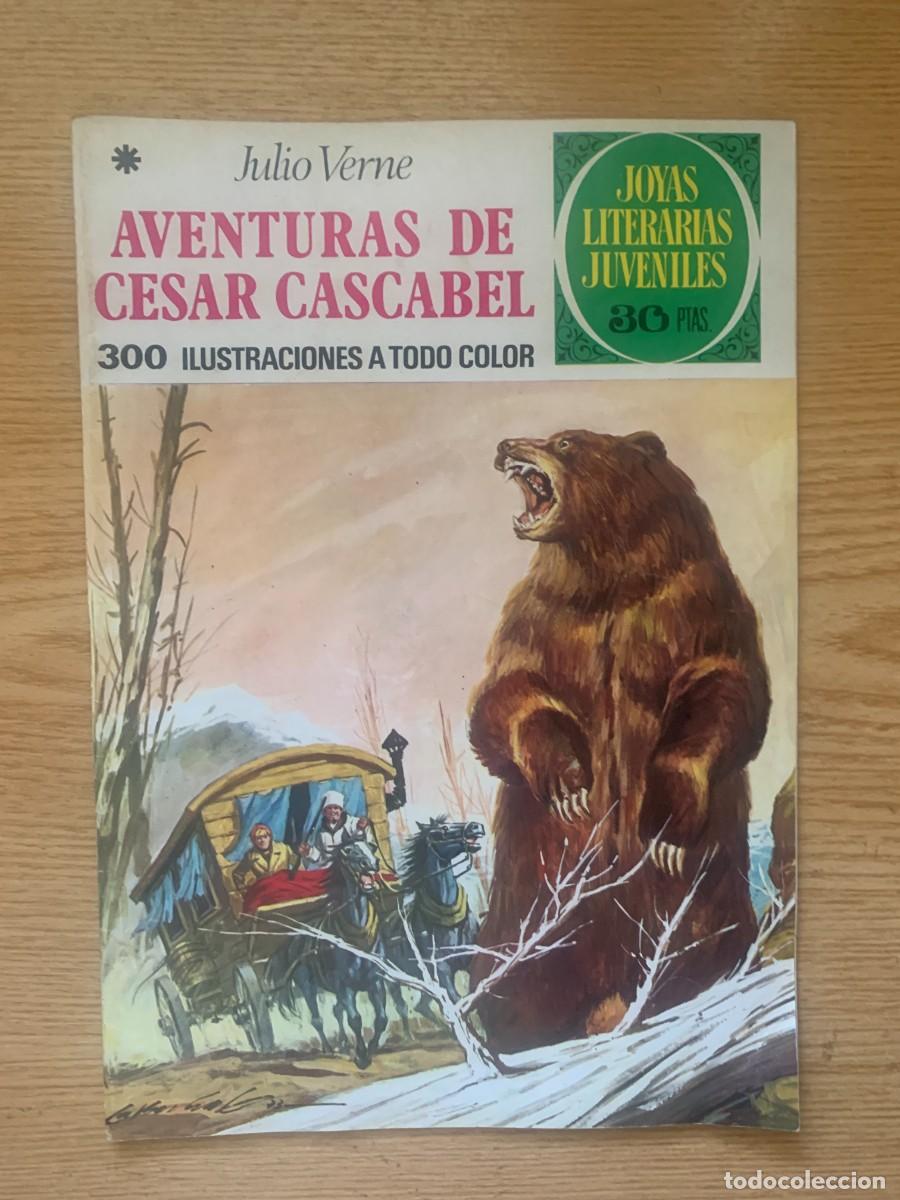 Tebeos: Joyas Literarias Juveniles n&ordm; 104: Aventuras de C&eacute;sar Cascabel - Excelente Estado