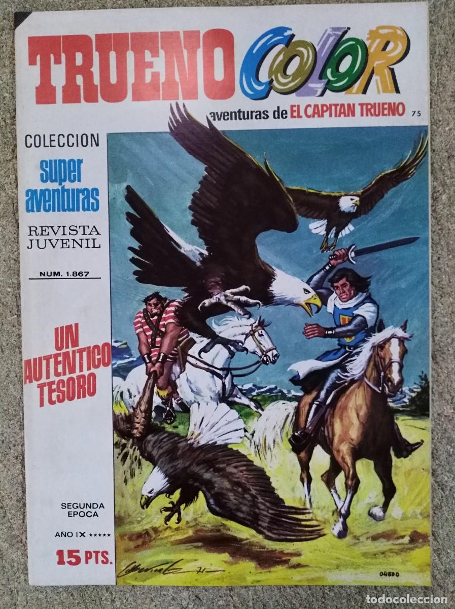 Tebeos: Trueno Color 2&ordf; Epoca 75.Bruguera