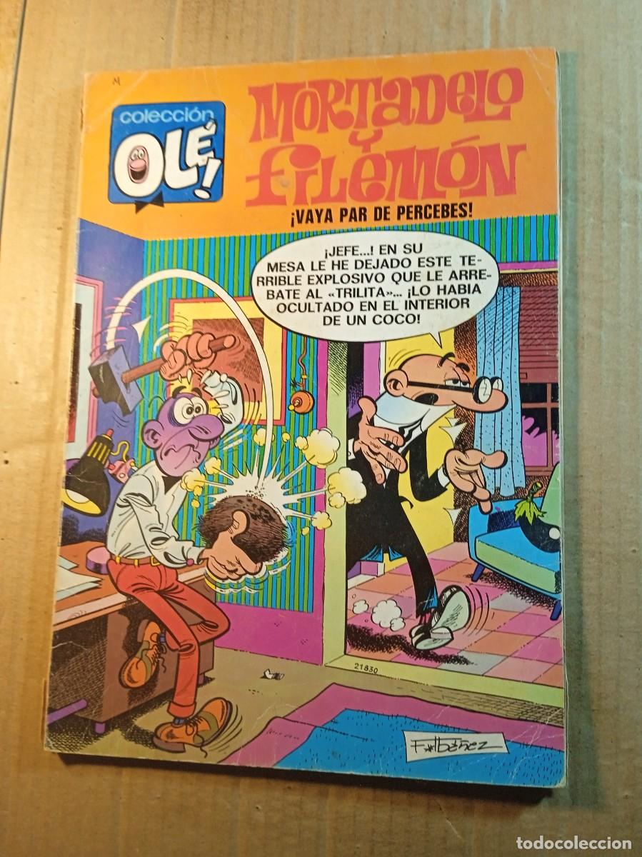 Tebeos: TEBEO DE OLE MORTADELO Y FILEMON EN VAYA PAR DE PERCEBES DEL A&Ntilde;O 1981 N&ordm; 98