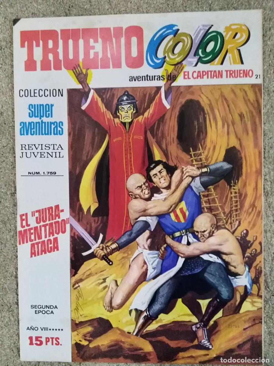 Tebeos: Trueno Color 2&ordf; Epoca 21.Bruguera