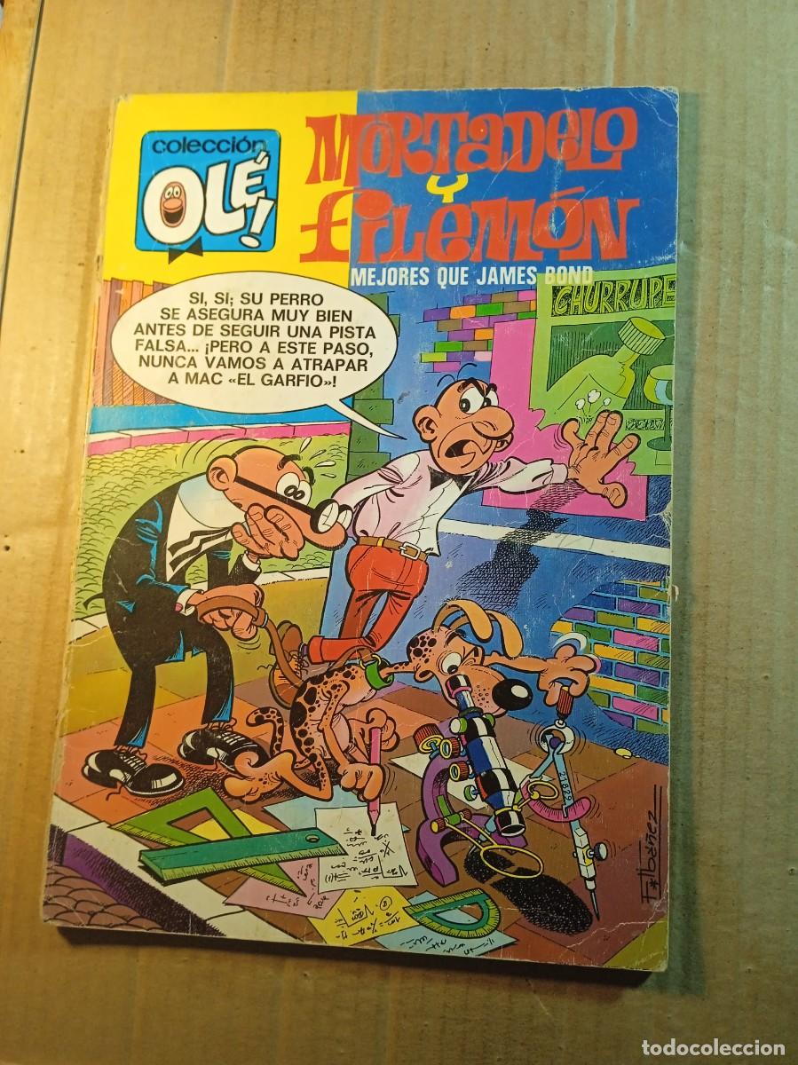 Tebeos: TEBEO DE OLE MORTADELO Y FILEMON EN MEJORES QUE JAMES BOND DEL A&Ntilde;O 1983 N&ordm; 97