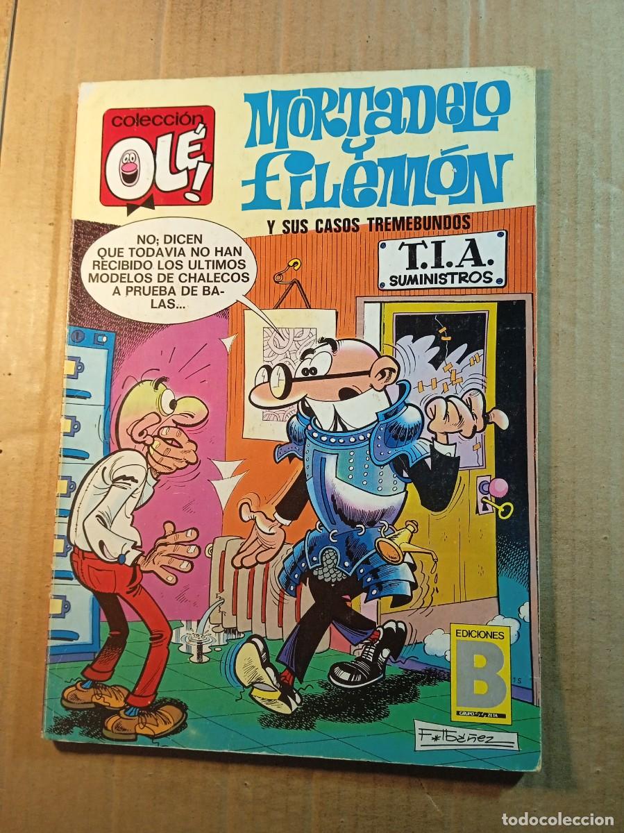 Tebeos: TEBEO DE OLE MORTADELO Y FILEMON EN Y SUS CASOS TREMEBUNDOS DEL A&Ntilde;O 1987 N&ordm; 119 - M. 6