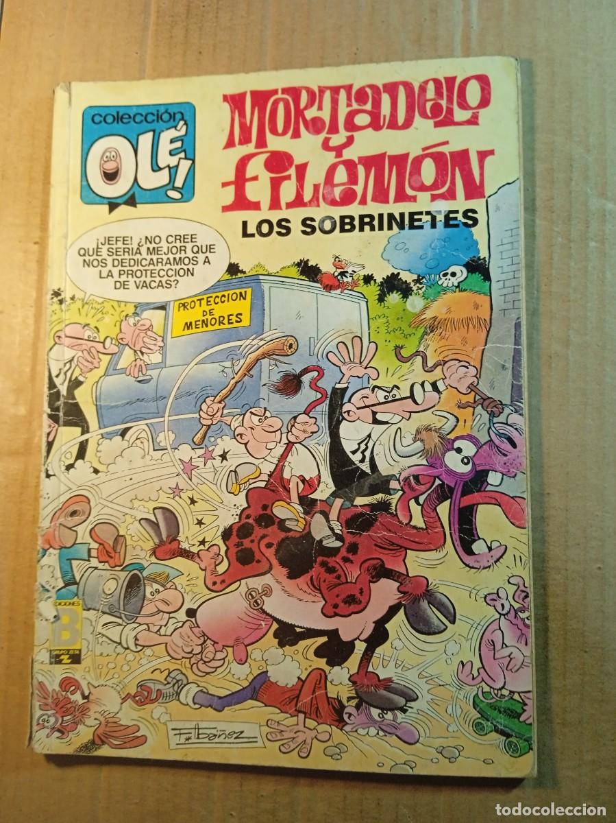 Tebeos: TEBEO DE OLE MORTADELO Y FILEMON EN LOS SOBRINETES DEL A&Ntilde;O 1988 N&ordm; 343 - M. 110
