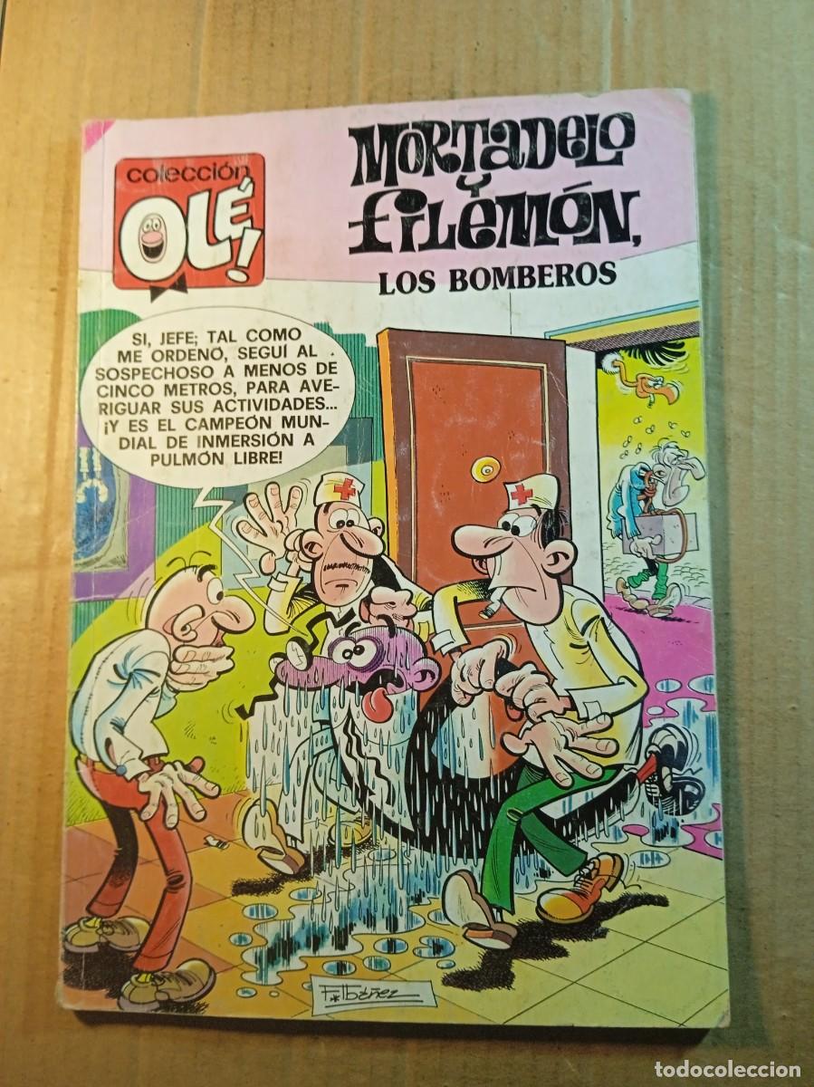 Tebeos: TEBEO DE OLE MORTADELO Y FILEMON EN LOS BOMBEROS DEL A&Ntilde;O 1992 N&ordm; 178 - M. 256