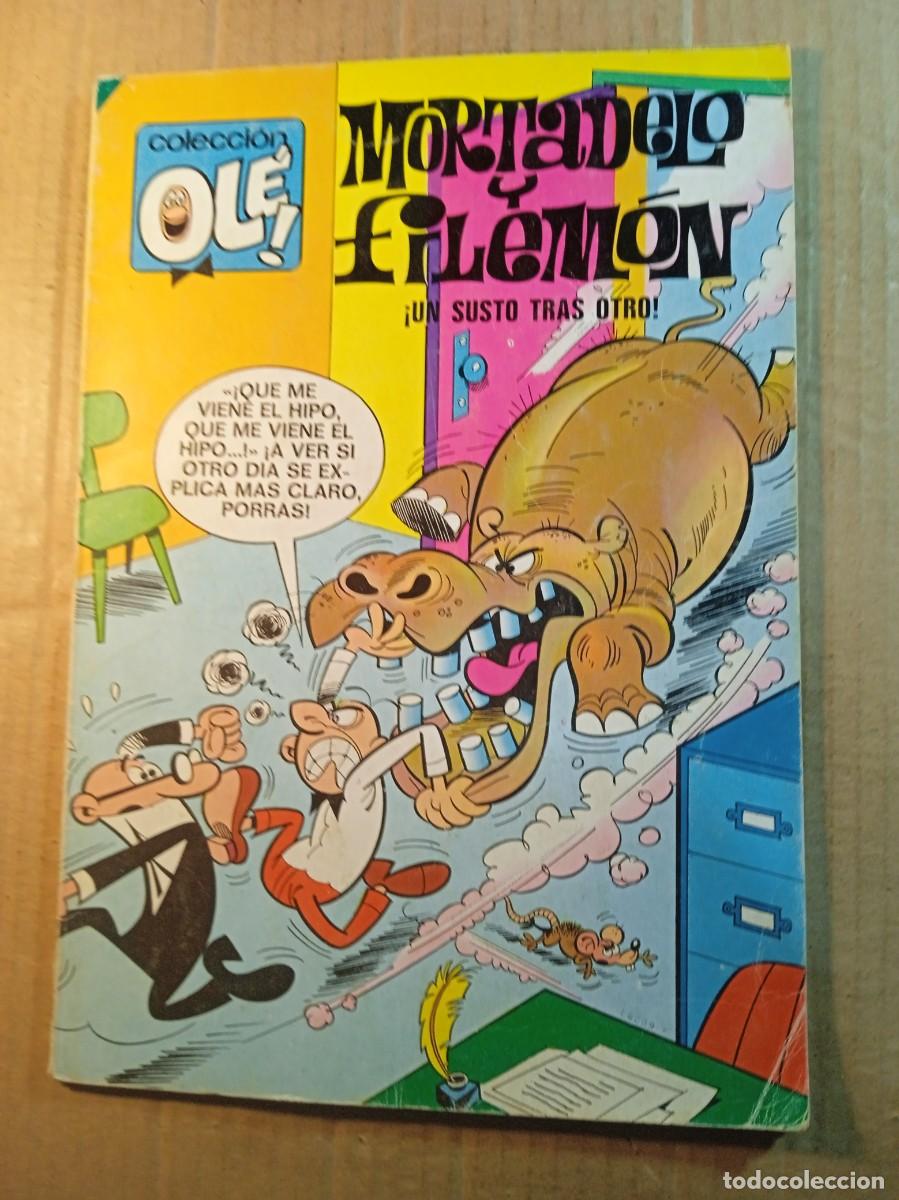 Tebeos: TEBEO DE OLE MORTADELO Y FILEMON EN HURACAN DE CARCAJADAS DEL A&Ntilde;O 1979 N&ordm; 138