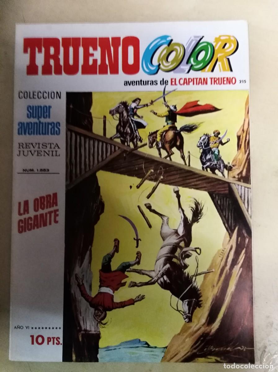 Tebeos: Trueno Color 1&ordf; Epoca 215.Bruguera