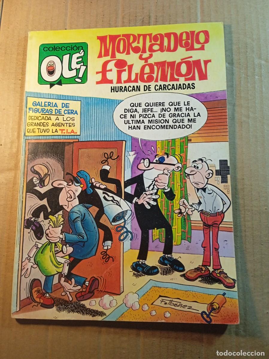 Tebeos: TEBEO DE OLE MORTADELO Y FILEMON EN HURACAN DE CARCAJADAS DEL A&Ntilde;O 1979 N&ordm; 138