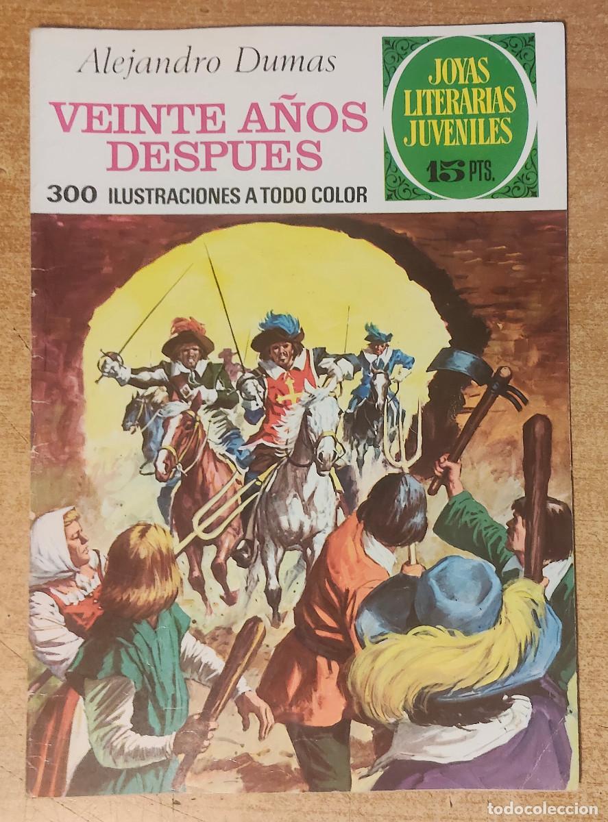 Tebeos: JOYAS LITERARIAS JUVENILES N&ordm; 97 - VEINTE A&Ntilde;OS DESPU&Eacute;S - BRUGUERA 1974 - 1&ordf; EDICI&Oacute;N