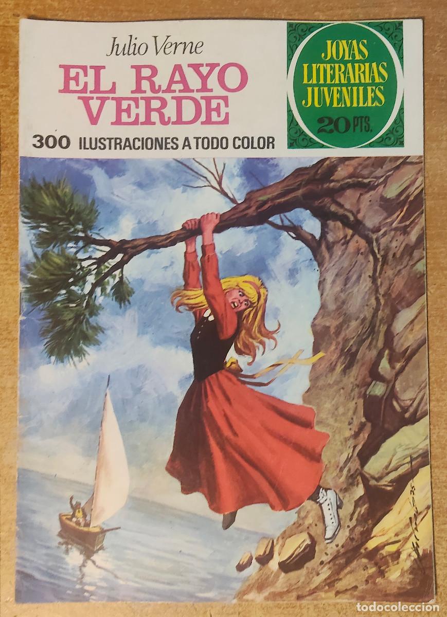 Tebeos: El rayo verde. Julio Verne - Joyas Linterarias Juveniles N&ordm;142