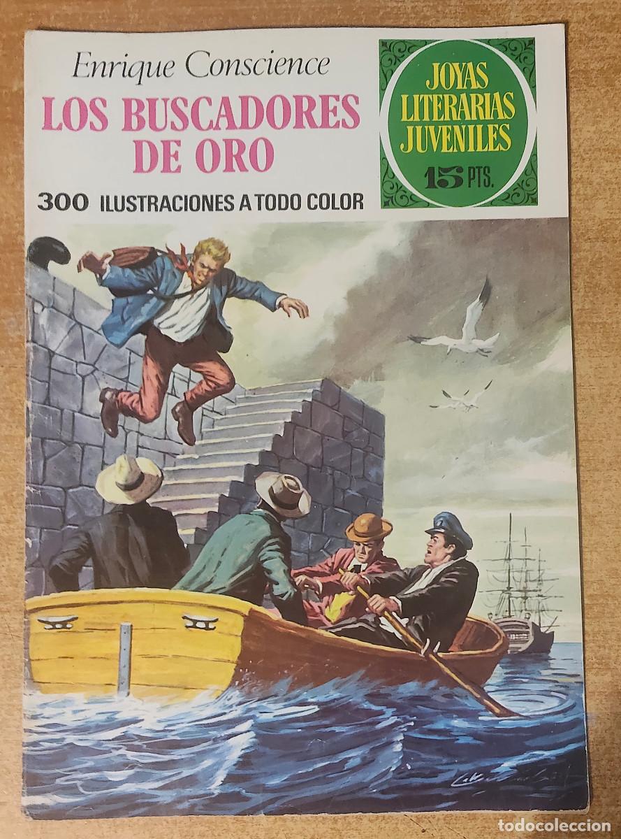 Tebeos: Los buscadores de oro - Enrique Conscience - Joyas Literarias Juveniles n&ordm; 99