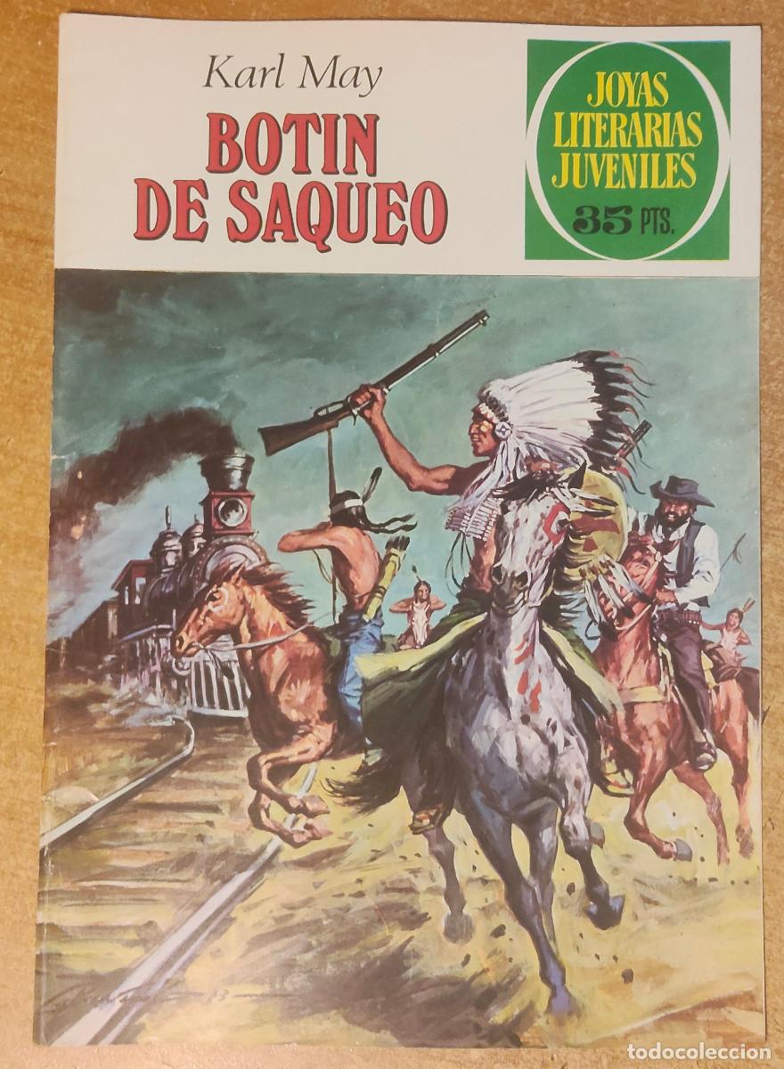 Tebeos: JOYAS LITERARIAS JUVENILES N&ordm; 87 - BOT&Iacute;N DE SAQUEO - BRUGUERA 1979